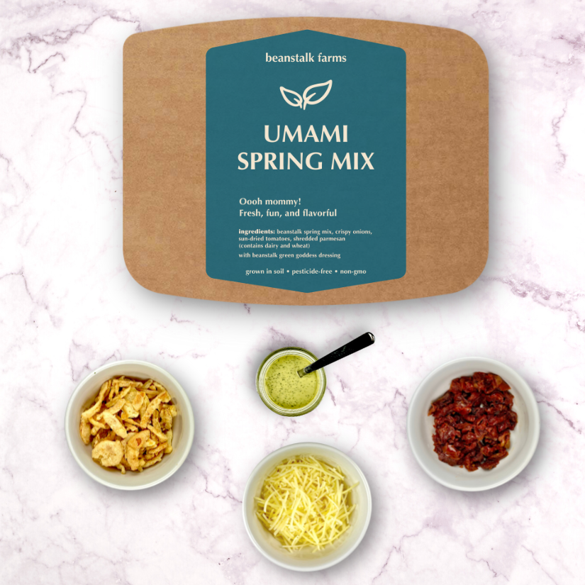 Umami Spring Mix Salad